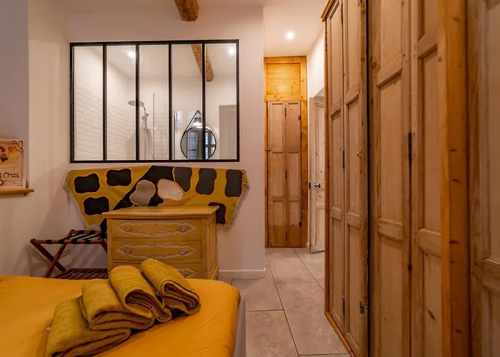 L'elegance De La Pierre Au Pied De La Maison Carree - Nuit A Apartament